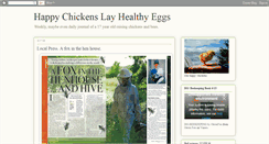 Desktop Screenshot of happychickenslayhealthyeggs.blogspot.com