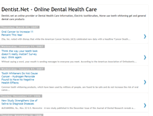 Tablet Screenshot of dentistnet.blogspot.com