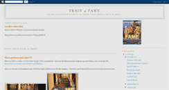 Desktop Screenshot of jenica-train4fame.blogspot.com