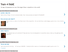 Tablet Screenshot of jenica-train4fame.blogspot.com