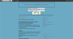 Desktop Screenshot of beccashanghaiway.blogspot.com