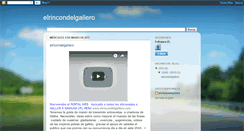 Desktop Screenshot of elrincondelgallero.blogspot.com