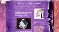 Desktop Screenshot of craftilysugarbrown.blogspot.com