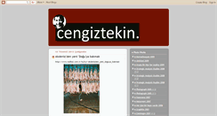 Desktop Screenshot of cengiztekin.blogspot.com