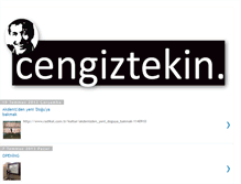 Tablet Screenshot of cengiztekin.blogspot.com