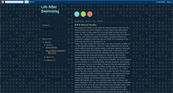 Desktop Screenshot of lifeafterswimming.blogspot.com