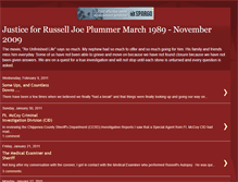 Tablet Screenshot of justice-for-russell.blogspot.com