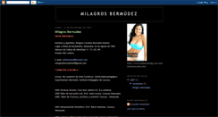 Desktop Screenshot of milagrosbermudez1.blogspot.com