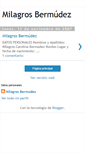 Mobile Screenshot of milagrosbermudez1.blogspot.com