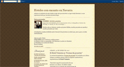 Desktop Screenshot of hotelesconencantoennavarra.blogspot.com