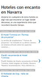 Mobile Screenshot of hotelesconencantoennavarra.blogspot.com