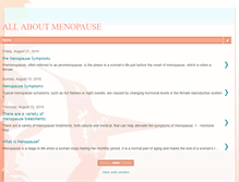 Tablet Screenshot of news-menopause.blogspot.com