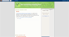 Desktop Screenshot of best-sportsbooks-gambling-news.blogspot.com