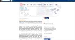 Desktop Screenshot of ikafarmasipoltekesmks.blogspot.com