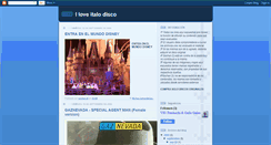 Desktop Screenshot of iloveitalodisco.blogspot.com