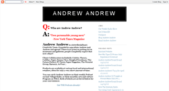 Desktop Screenshot of andrewandrewdotblogspotdotcom.blogspot.com