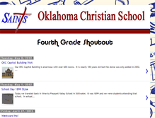 Tablet Screenshot of fourthgradeshoutout.blogspot.com