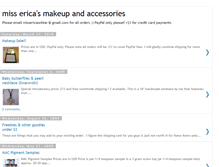 Tablet Screenshot of makeupandaccessories.blogspot.com