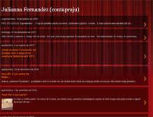 Tablet Screenshot of juliannafernandez.blogspot.com