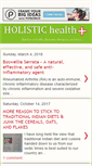 Mobile Screenshot of holistichealthplus.blogspot.com