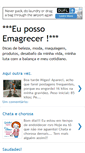 Mobile Screenshot of emagrececomigo.blogspot.com
