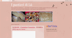 Desktop Screenshot of ipasticcidilu.blogspot.com