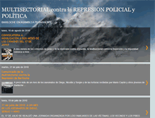 Tablet Screenshot of multisectorial2010.blogspot.com