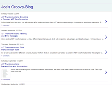 Tablet Screenshot of joesgroovyblog.blogspot.com