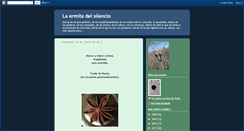 Desktop Screenshot of ermitadelsilencio.blogspot.com