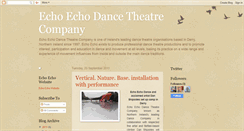 Desktop Screenshot of echoechodance.blogspot.com