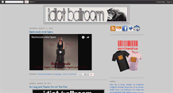 Desktop Screenshot of idiotballroom.blogspot.com