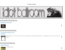 Tablet Screenshot of idiotballroom.blogspot.com