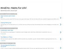 Tablet Screenshot of mindchic.blogspot.com