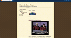 Desktop Screenshot of gaeaworld.blogspot.com