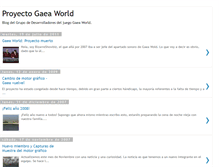 Tablet Screenshot of gaeaworld.blogspot.com