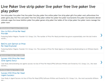 Tablet Screenshot of livepokers.blogspot.com