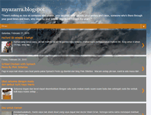Tablet Screenshot of myzarra.blogspot.com