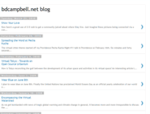 Tablet Screenshot of bdcampbell-virtualcities.blogspot.com