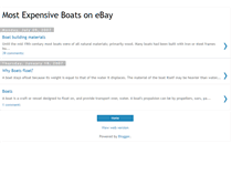 Tablet Screenshot of most-expensive-boats.blogspot.com