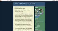Desktop Screenshot of juleenjoeaventuras.blogspot.com