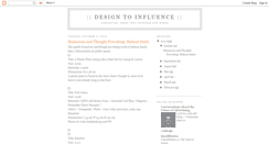 Desktop Screenshot of designtoinfluence.blogspot.com