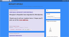 Desktop Screenshot of munguinsrepublic.blogspot.com