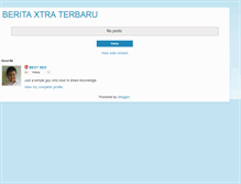 Tablet Screenshot of beritax.blogspot.com