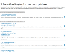 Tablet Screenshot of moralizacaodosconcursospublicos.blogspot.com