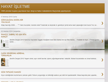 Tablet Screenshot of hayatisletme.blogspot.com