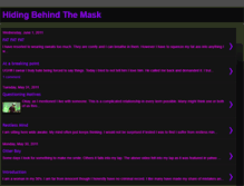 Tablet Screenshot of hidingbehindthemask.blogspot.com