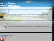 Tablet Screenshot of hislittlemoments.blogspot.com