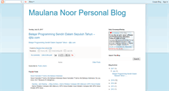 Desktop Screenshot of maulana-noor.blogspot.com