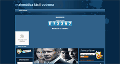 Desktop Screenshot of matematicafacilcodema.blogspot.com