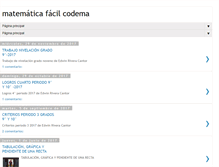 Tablet Screenshot of matematicafacilcodema.blogspot.com